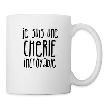 Amour / Saint Valentin / Coeur / Bébé / Love - Mug blanc - blanc - Droite