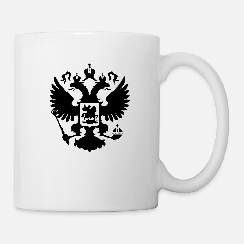 russia - Tasse - Weiß