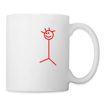 das ist bob - Tasse - Weiß - Rechts