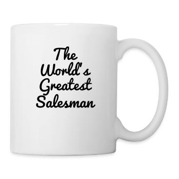 commercial / vente / vendeur / vendeuse - Mug blanc - blanc - Droite