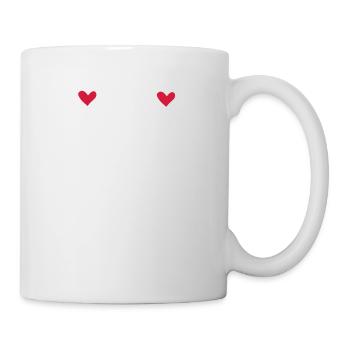 amour - Mug blanc - blanc - Droite