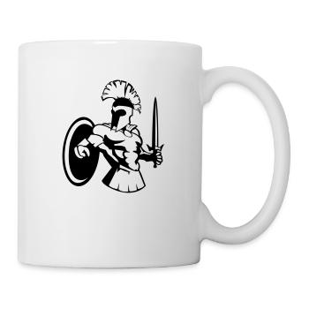 sparta_krieger_001 - Mug blanc - blanc - Droite