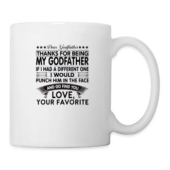 Dear Godfather... - Mug - white - Right
