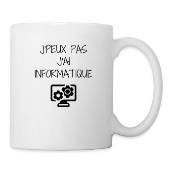 Computer Engineer Informatiker Informaticien - Mug - white - Right