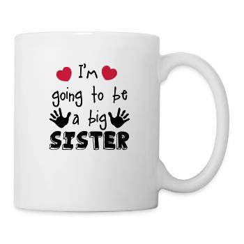 big sister - Mug - white - Right