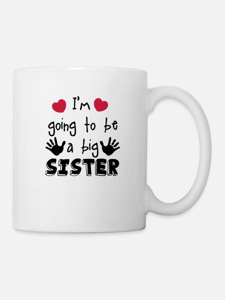 big sister - Mug - white