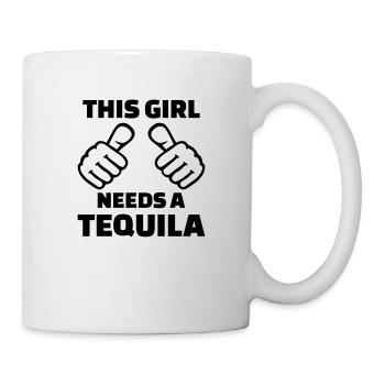 Tequila - Tasse - Weiß - Rechts