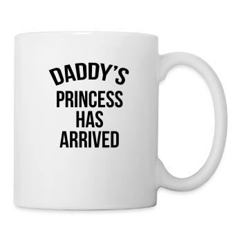 Daddy's princess has arrived - Mug - white - Right