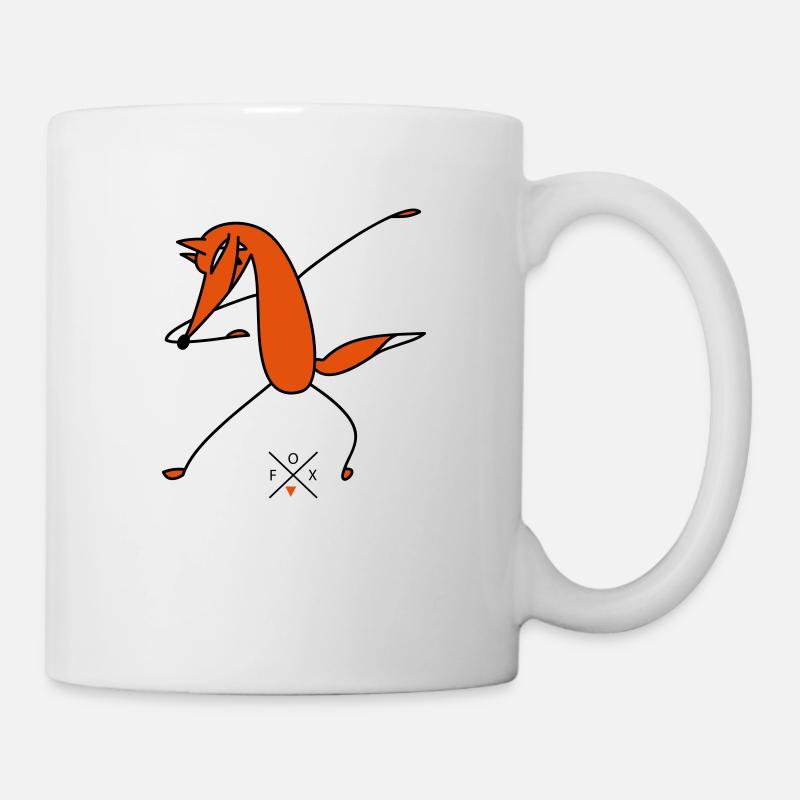 Schlauer Dab - Mug blanc - blanc