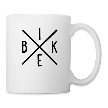 Bike - Mug blanc - blanc - Droite