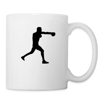 boxer - Tasse - Weiß - Rechts