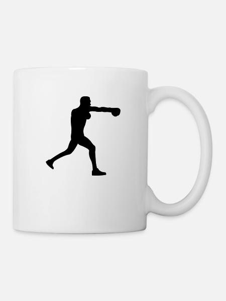 boxer - Tasse - Weiß