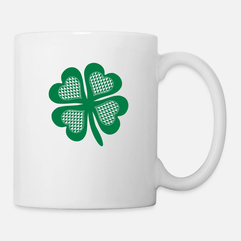 kleeblatt_021 - Mug blanc - blanc