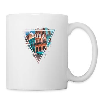 CUBA VINTAGE TRINAGLE - Tasse - Weiß - Rechts