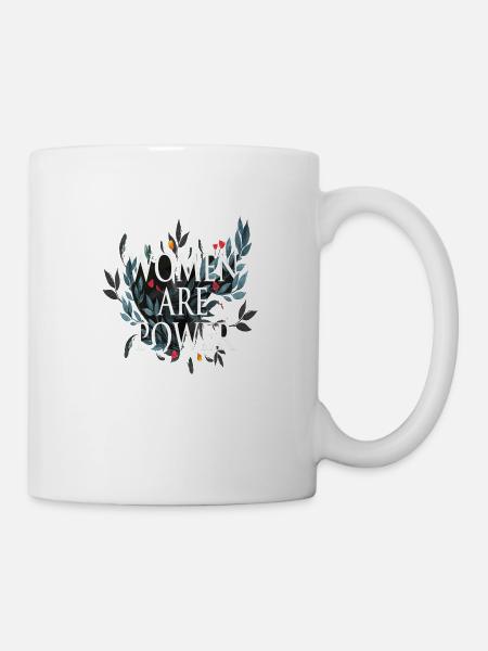 Women Power / Frauenpower!! - Tasse - Weiß