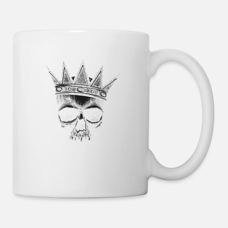 Skull King - Tasse - Weiß