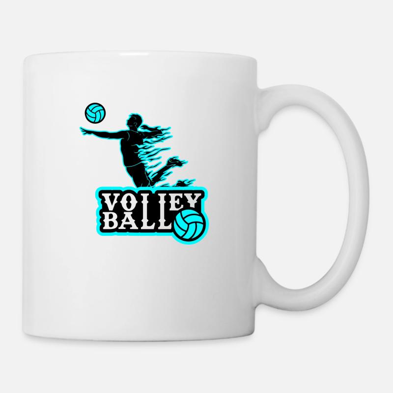 Volleyball - Mug blanc - blanc