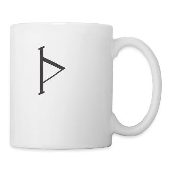 Viking Runen Thurisaz - Mug blanc - blanc - Droite