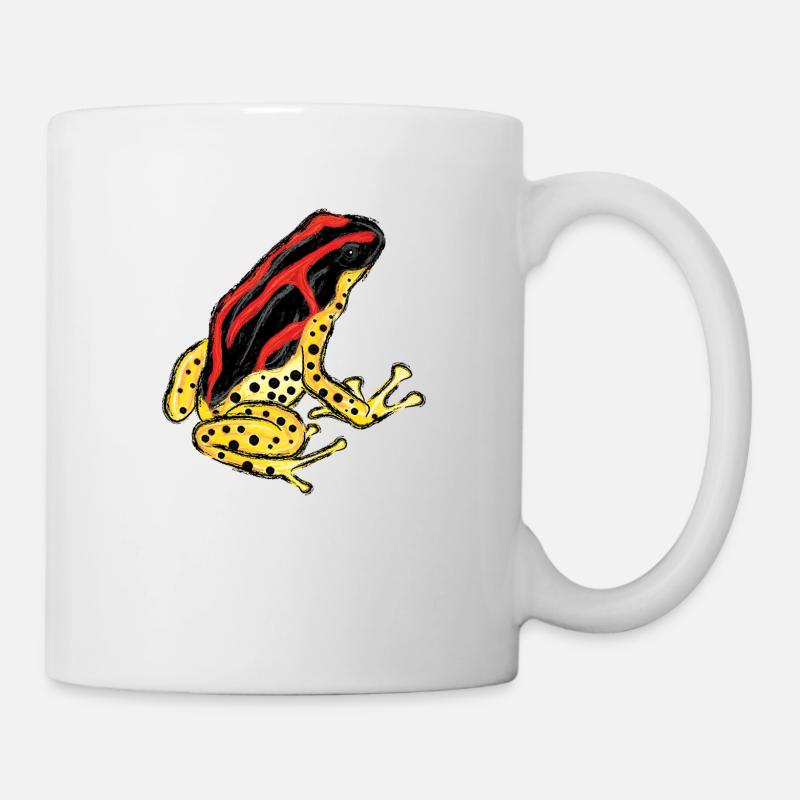 Tree climber frog Poison poison frog PoisonDartFrog 7 - Mug - white