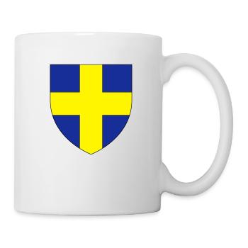 Blason villeToulon Var - Mug blanc - blanc - Droite