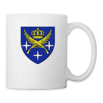 Blason ville Saint Etienne Loire - Mug blanc - blanc - Droite