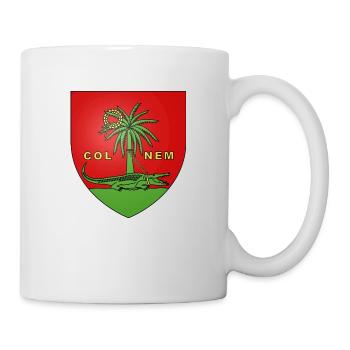 City coat of arms en Nimes Gard - Mug - white - Right