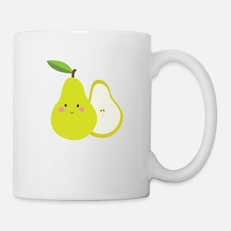 poire - Mug blanc - blanc