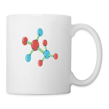 COLOR MOLECULE - Mug - white - Right
