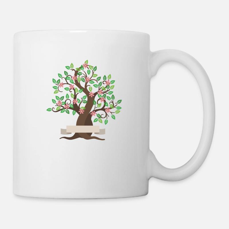 Arbre généalogique familial - Mug blanc - blanc