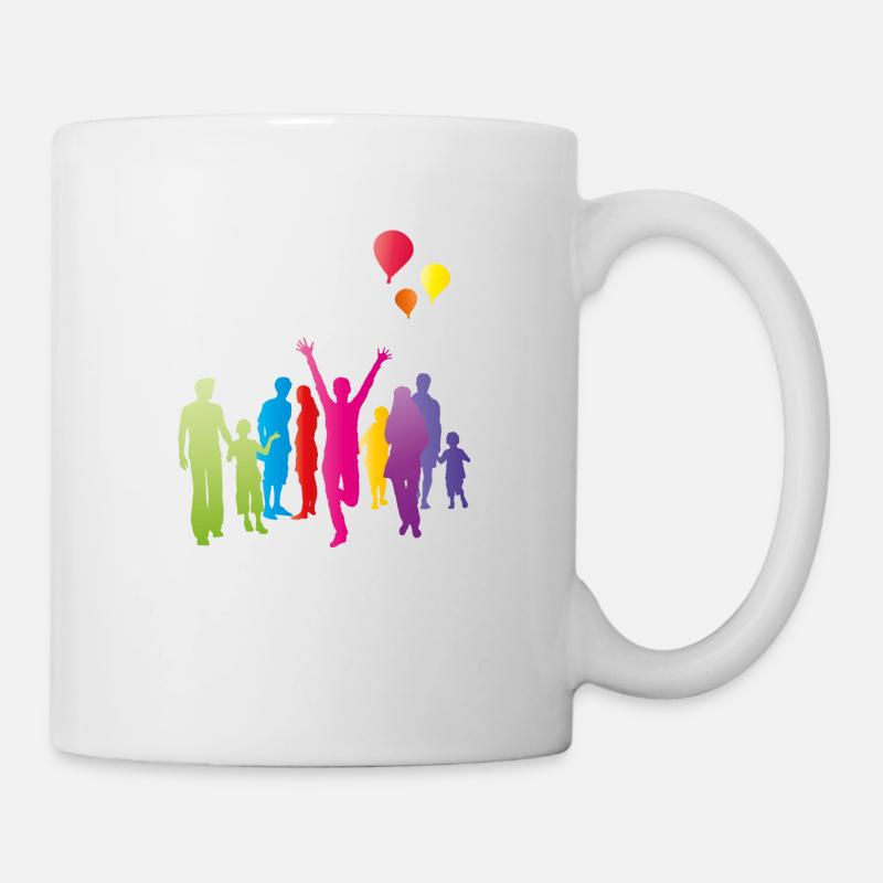 lets go party - Mug - white