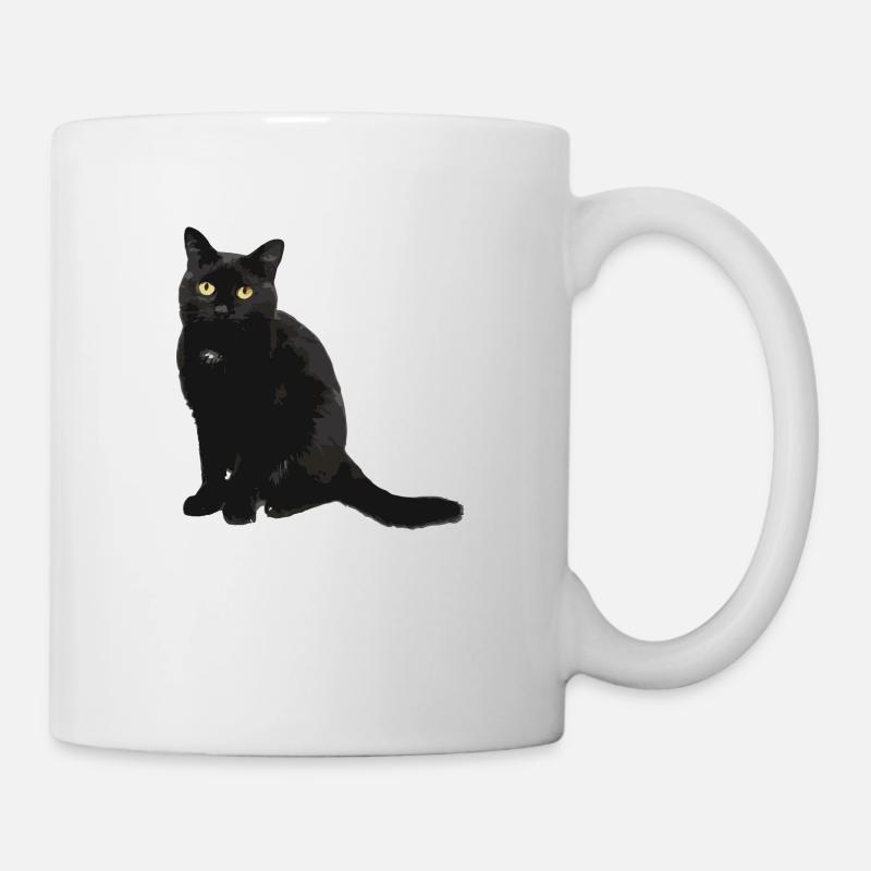 cat - Mug - white