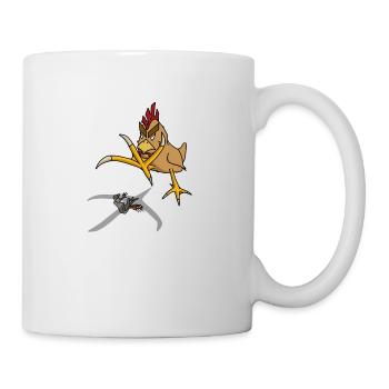 Henne - Tasse - Weiß - Rechts