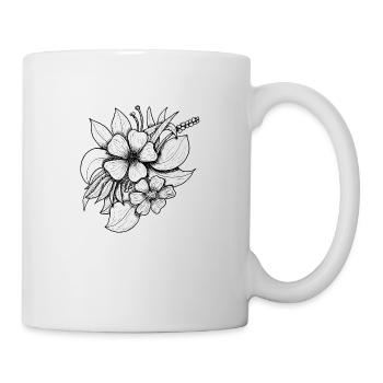 Primrose drawing - Mug - white - Right