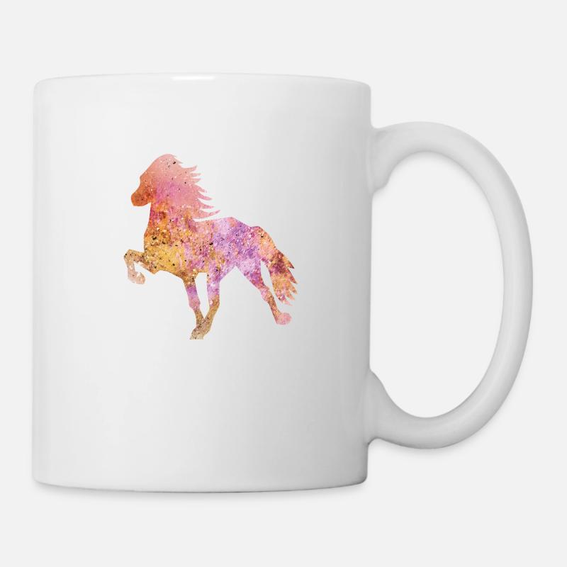 Tölter « Splash » - Mug blanc - blanc