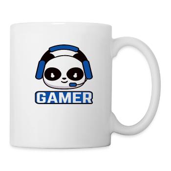 Cadeau Gamer Esport Gaming Gamer Panda Noob - Mug blanc - blanc - Droite