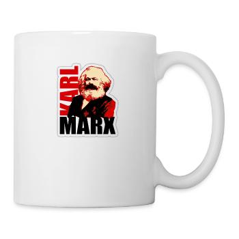 Karl Marx - Tasse - Weiß - Rechts
