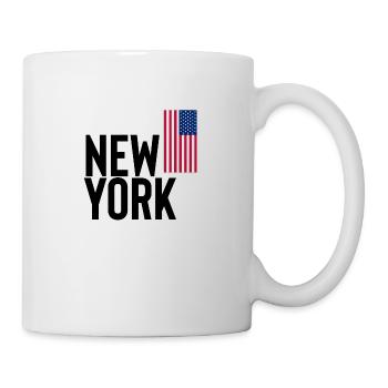 New York - Tasse - Weiß - Rechts