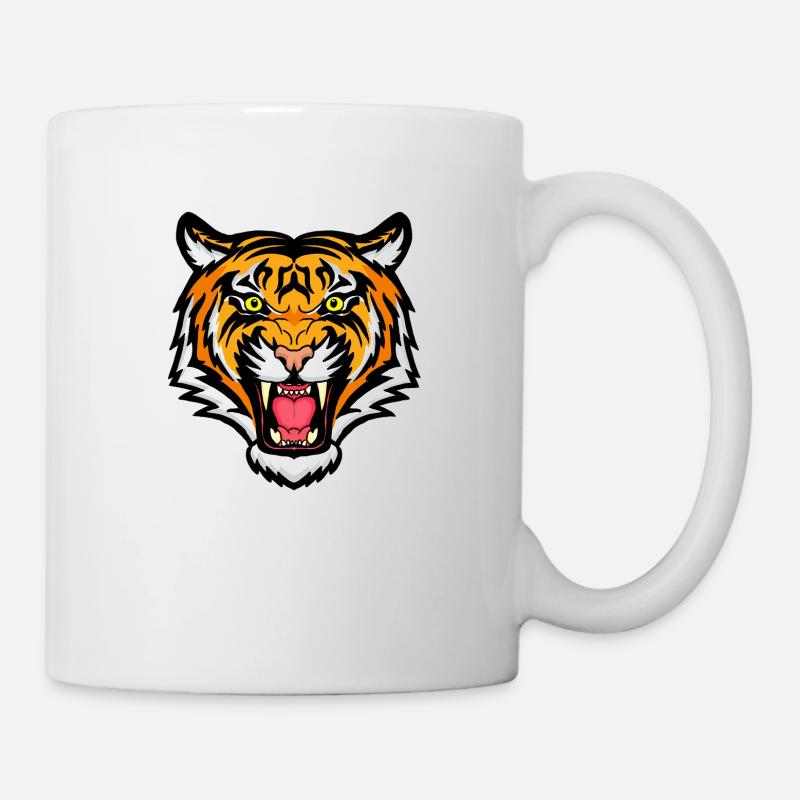 Tiger - Tasse - Weiß