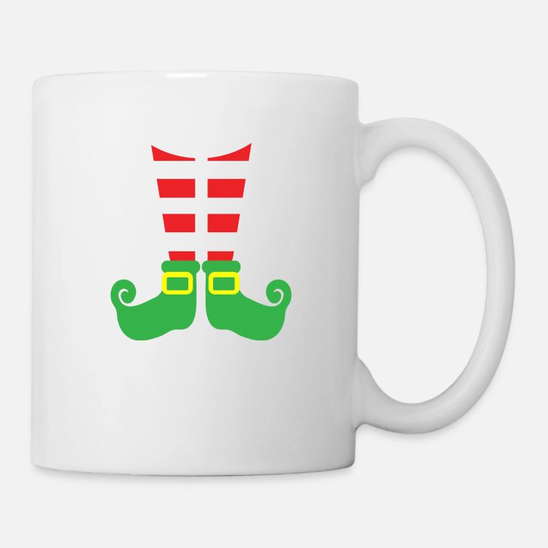 Weihnachtselfenbeinkostüm - Tasse - Weiß