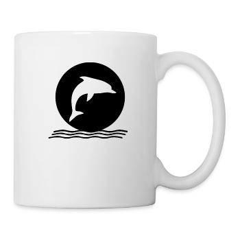 Dolphin dolphins - Mug - white - Right