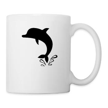 Dolphin Dolphins - Mug - white - Right