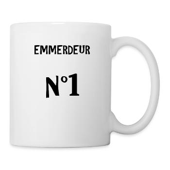 emmerdeur 1 - Mug blanc - blanc - Droite