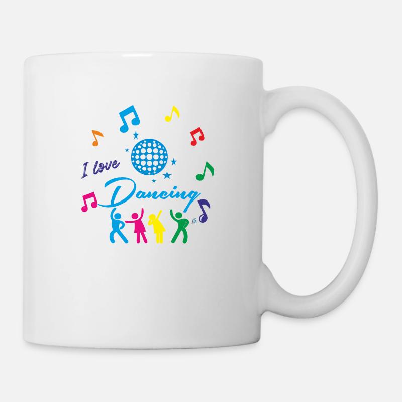 J'aime danser - Mug blanc - blanc