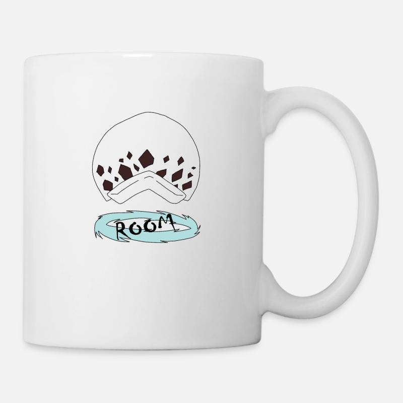 Trafalgar Law hat and room - Mug - white