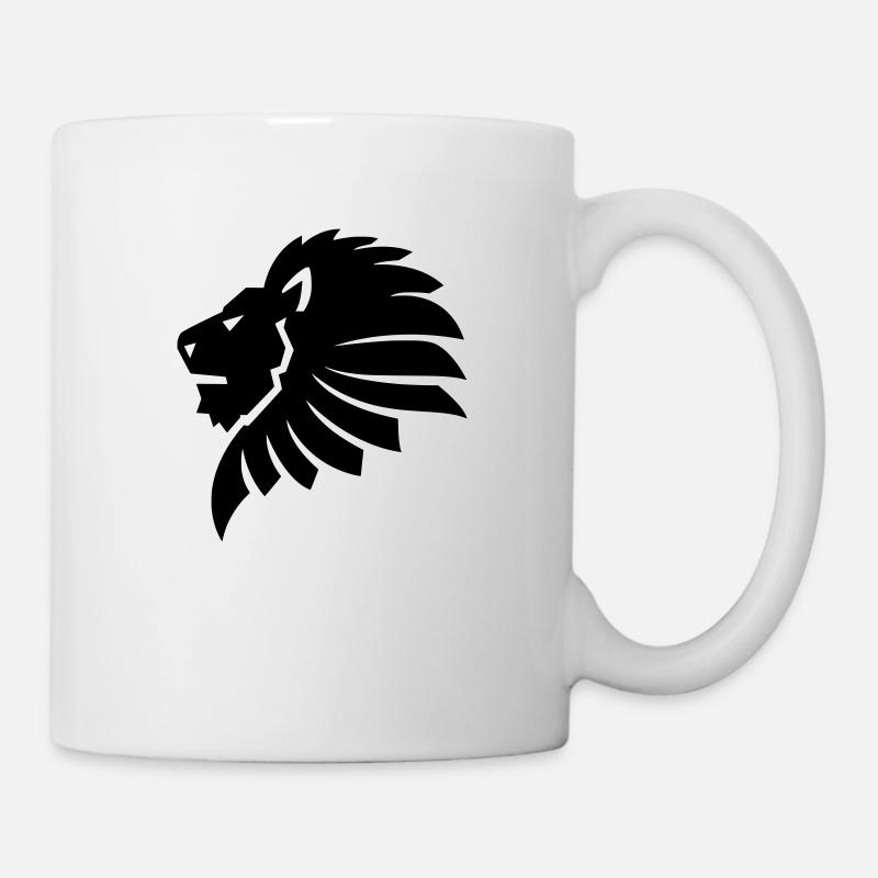 Lion - Mug blanc - blanc