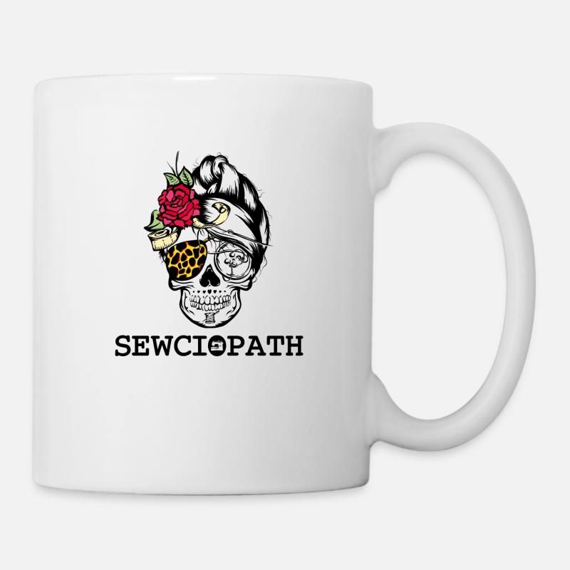 Sewciopath - Mug blanc - blanc