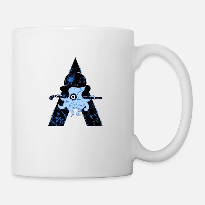 A Clockwork Octopus - Mug - white