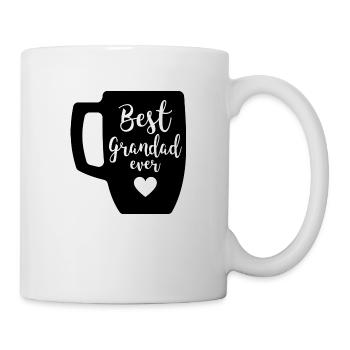 best grandad ever - Mug - white - Right