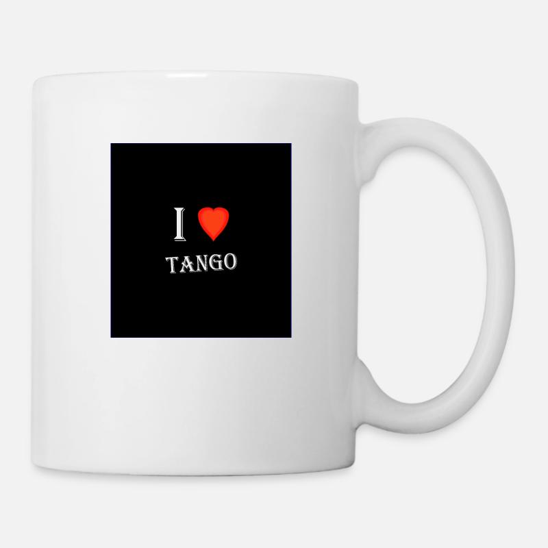 I Love Tango - Tasse - Weiß