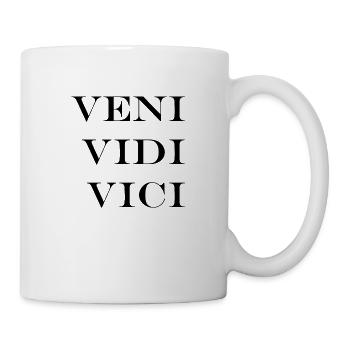 Veni Vidi Vici - Tasse - Weiß - Rechts